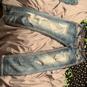 Rock revival capris